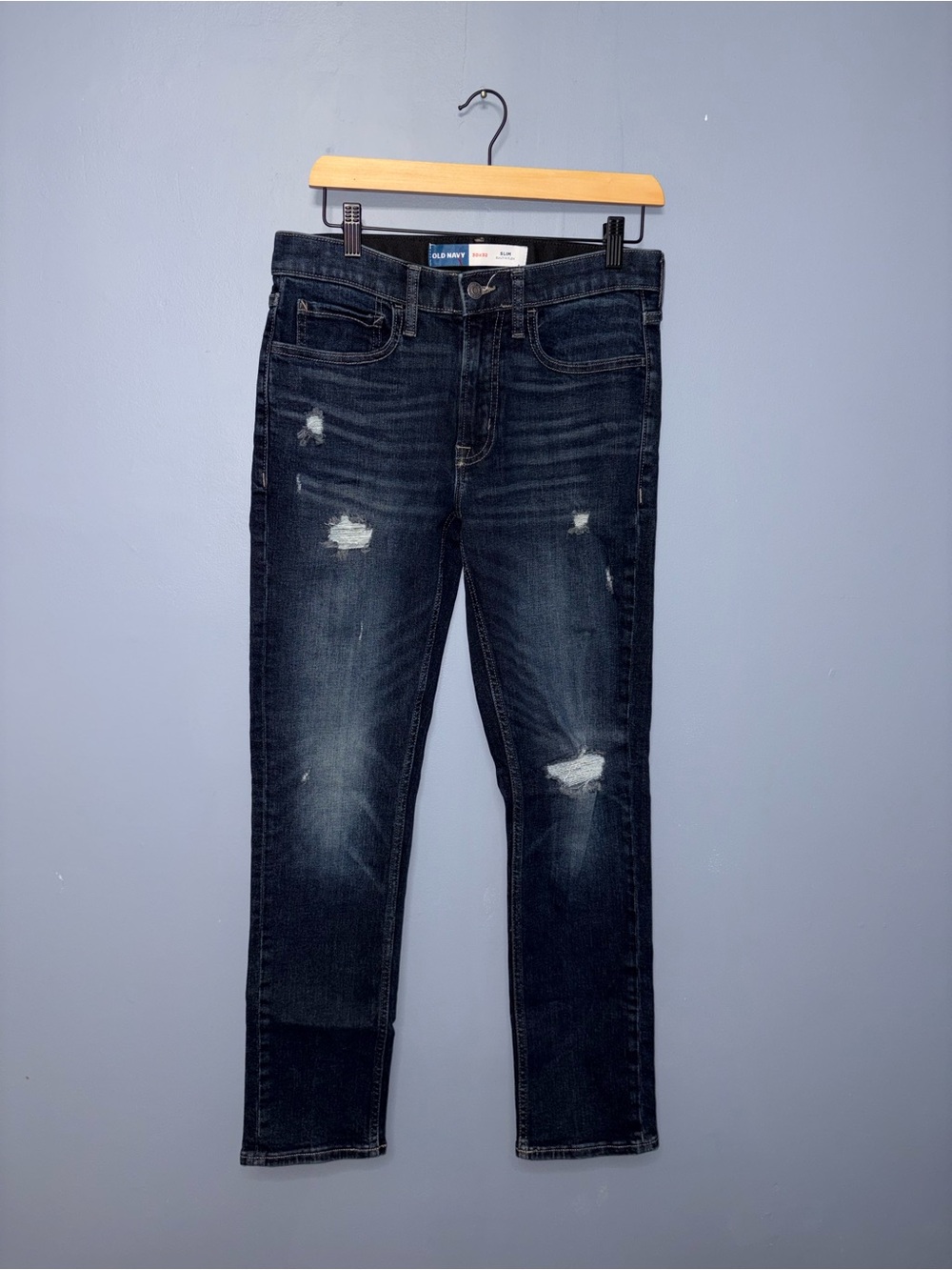 Old Navy • Distressed Slim Jeans